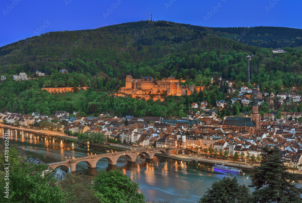 Stadtansicht Heidelberg