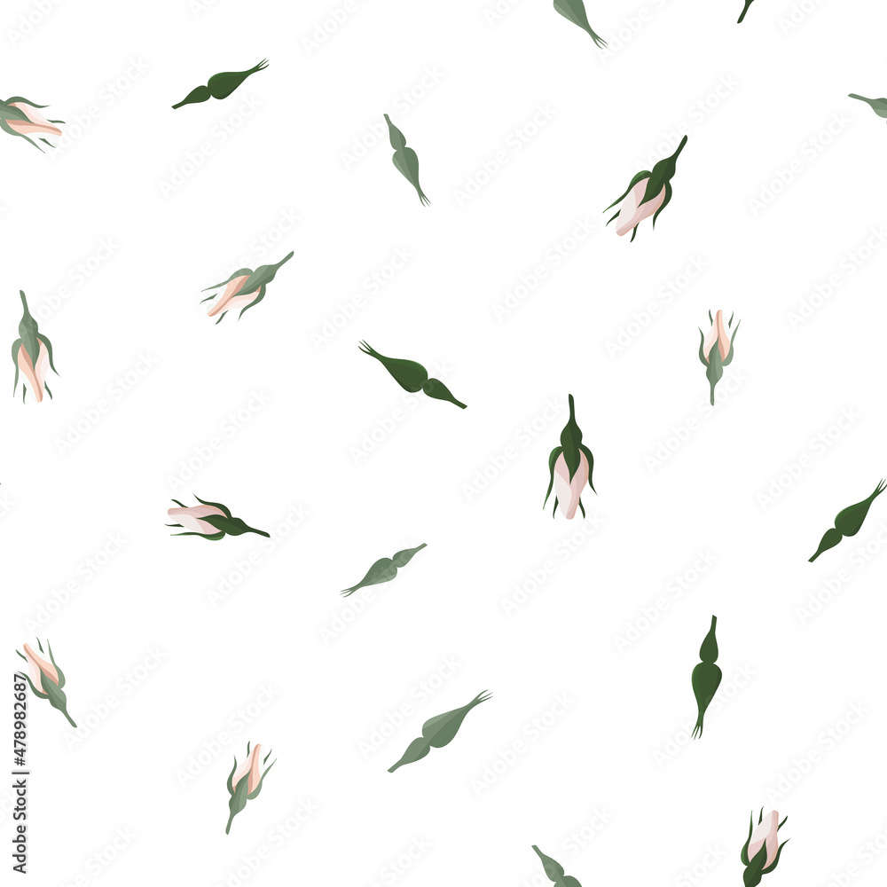 Floral seamless pattern. Plant texture for fabric, wrapping, wallpaper and paper. Floral seamless pattern. Plant texture for fabric, wrapping, wallpaper and paper.
