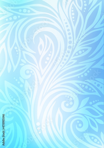 Abstract mesh background in pastel colors. Colorful smooth banner template.