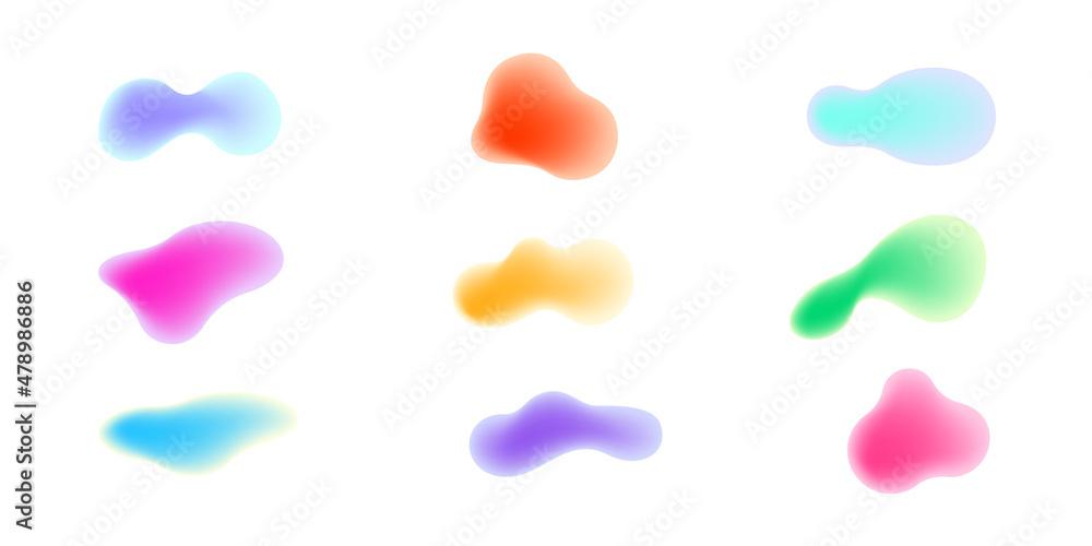 Liquid shapes for your design Liquid shapes for your design