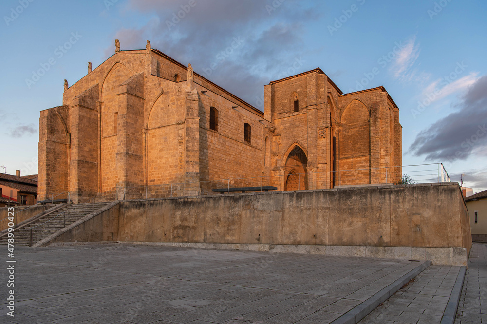 Templar Church of Santa María la Blanca (Villalcázar de Sirga, Palencia, Spain)