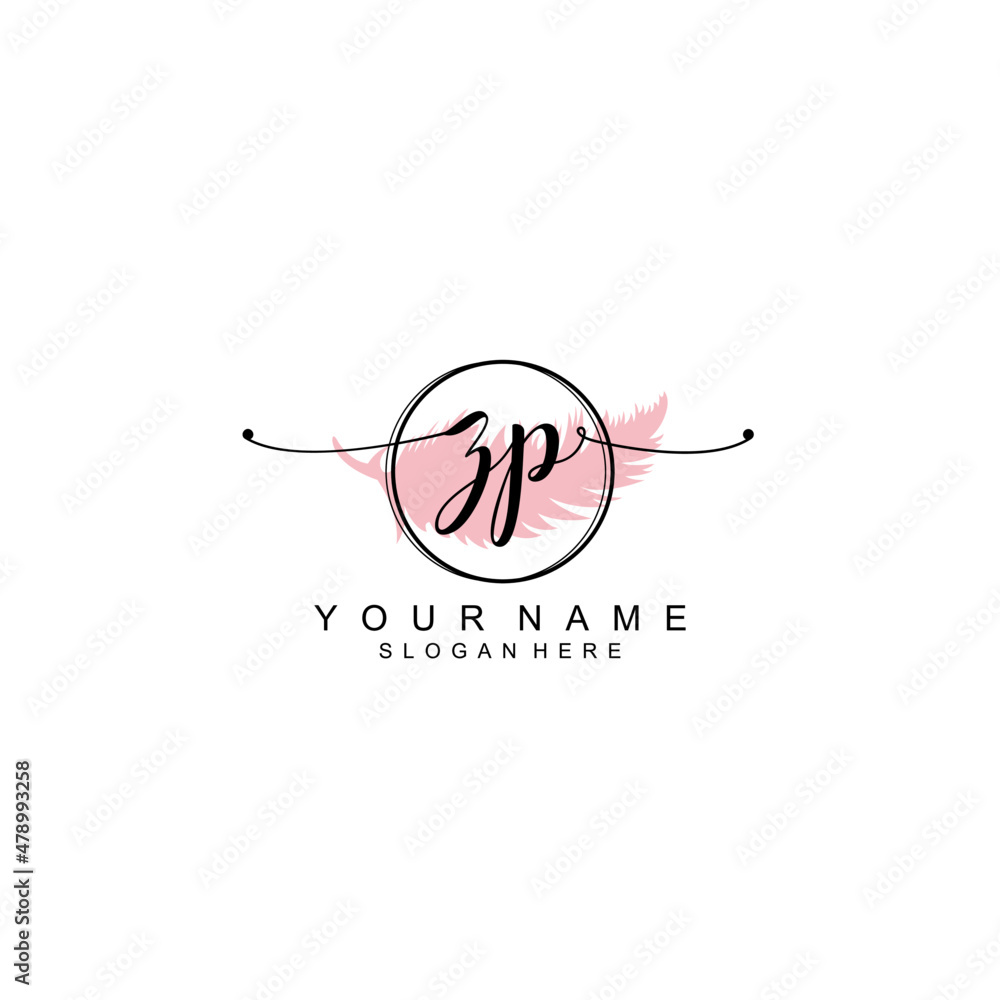 ZP initial Luxury logo design collection ZP initial Luxury logo design collection