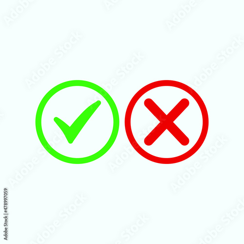 check mark and cross Free Download check mark and cross - GFXLoad