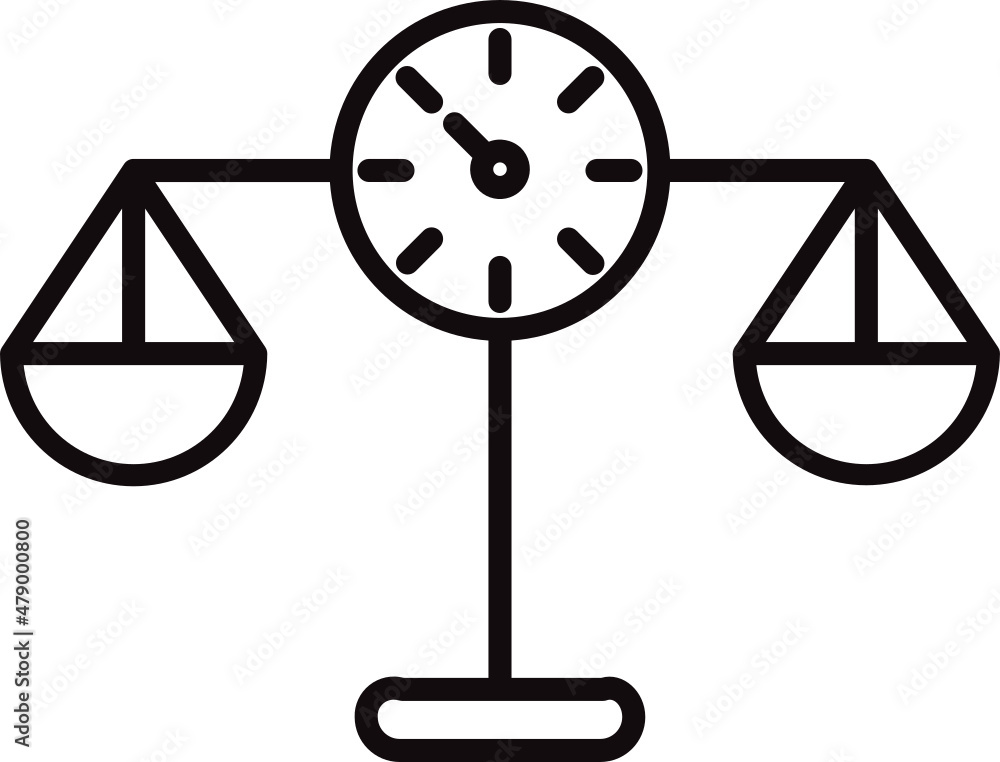 Obraz premium scale icon