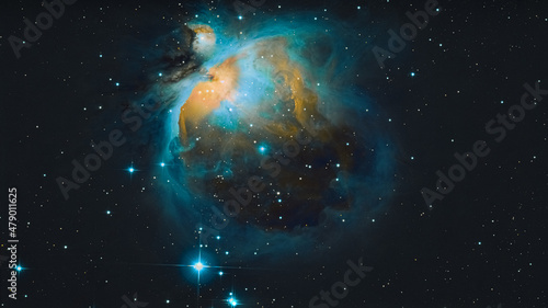 Obraz na płótnie ORION Nebula, M43, M42, astrophotography w salonie