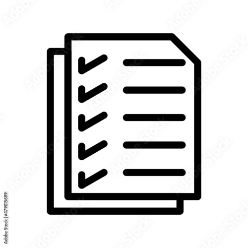 Work List Icon  