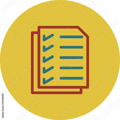 Work List Icon  
