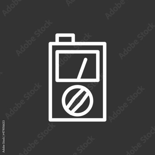 Voltmeter Icon  
