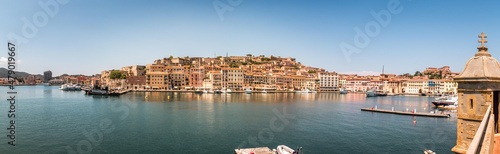 Hafenpanorma Portoferraio auf Elba