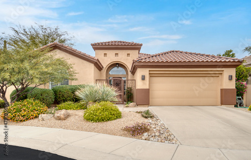Photography Sunny Beautiful southwestern home