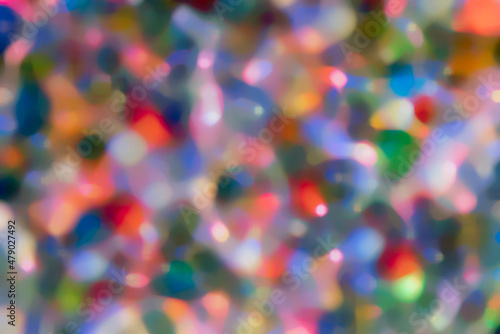 Colorful abstract background image with soft focus blurred marbles photo