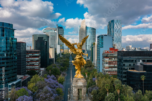 Angel de la independencia in Mexico City  photo