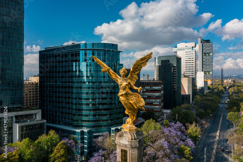 Angel de la independencia in Mexico City  photo