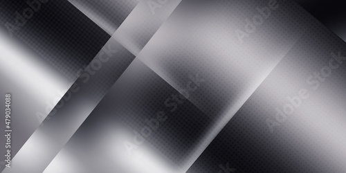 Black contrast tech line background. Dark illustration corporate design 