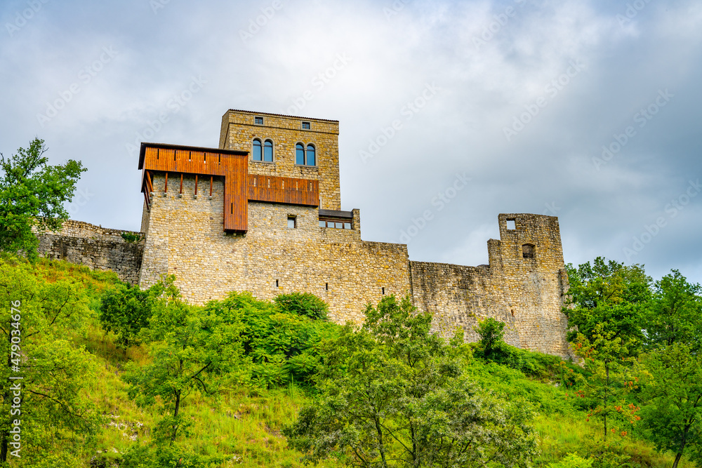 Castle of Ragogna at Tagliamento River
