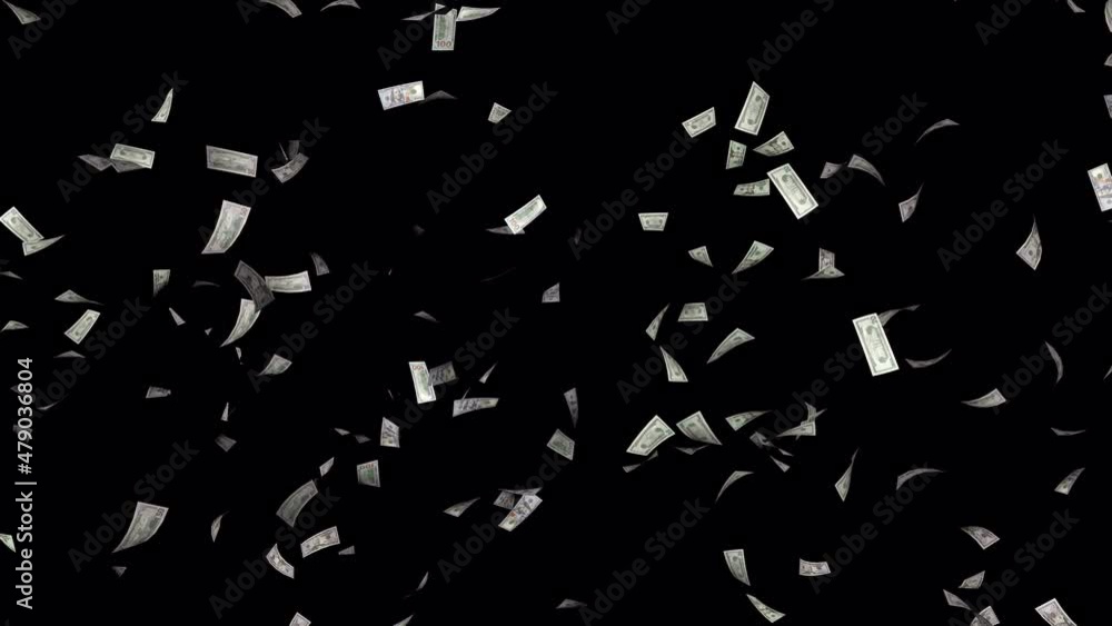 Dollars Falling Down Dollars Falling Down