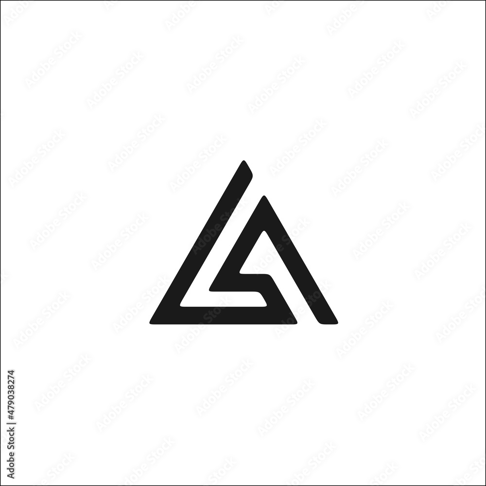 BA letter logo, simple, elegant, abstract BA letter logo, simple, elegant, abstract