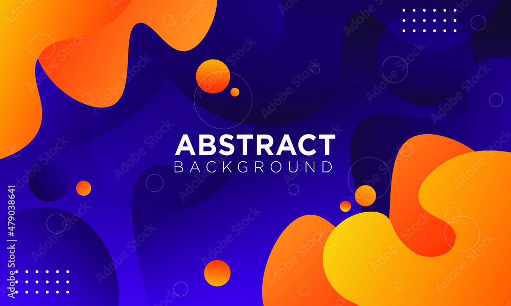 vector eps 10 geometric background. Dynamic shape composition. Background design with purple yellow and orange gradient vector eps 10 geometric background. Dynamic shape composition. Background design with purple yellow and orange gradient
