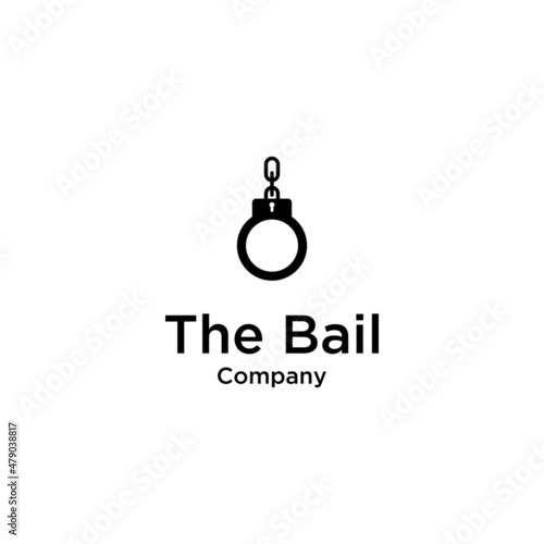 the bail logo, abstract, simple, elegant