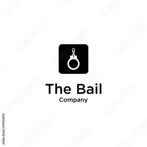 the bail logo, abstract, simple, elegant