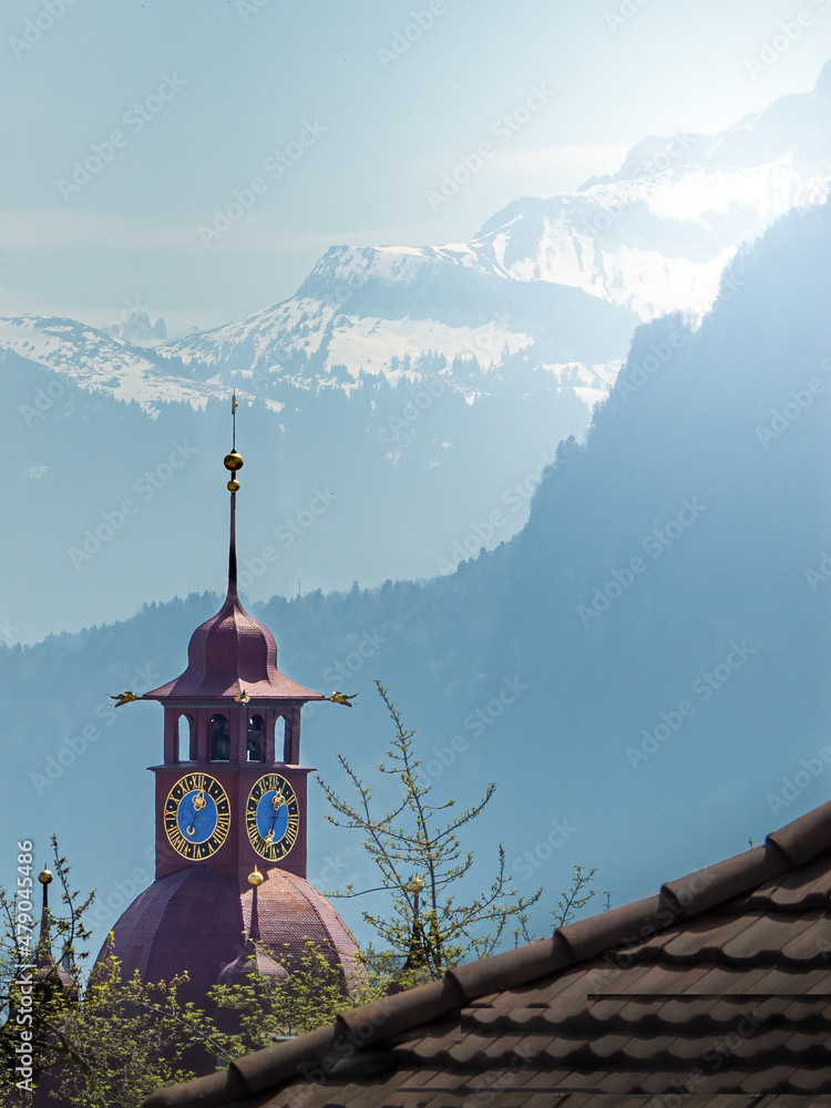 mountain top view
