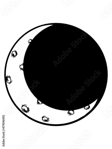 Runder Mond lunar 