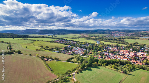 Landschaft Idyll Drohne