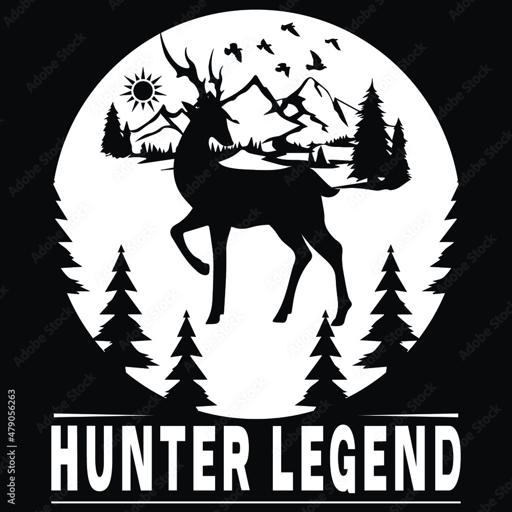 Hunting t-shirt designs