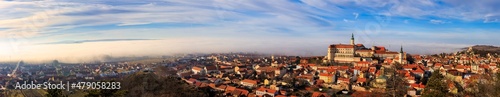 Mikulov, Czech Republic - Cityscape Super Panorama