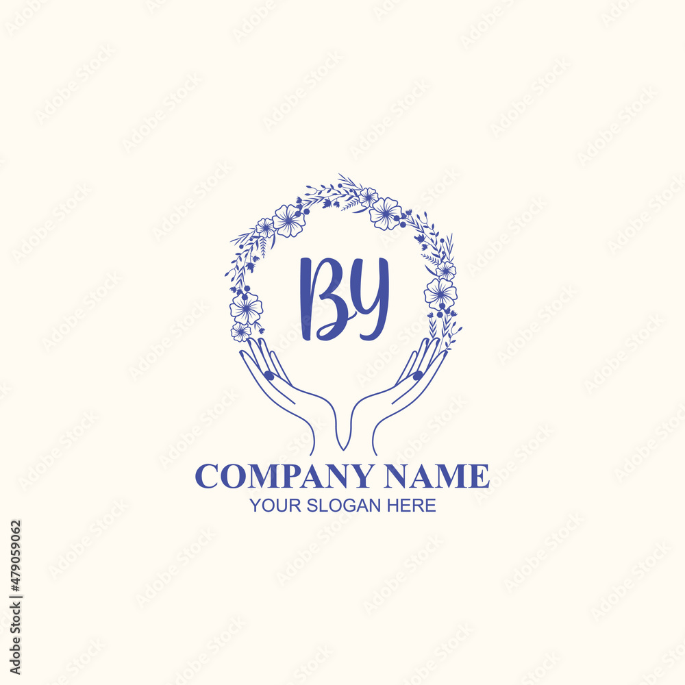 BY initial hand drawn wedding monogram logos BY initial hand drawn wedding monogram logos