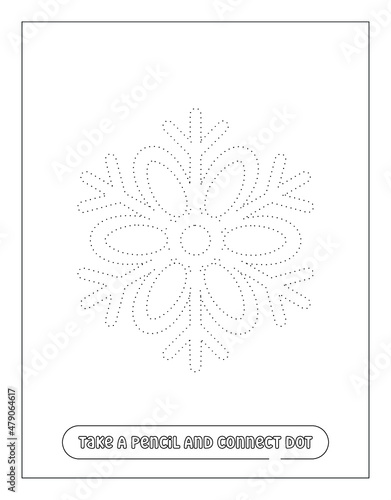  Flowers Christmas coloring Pages for kid