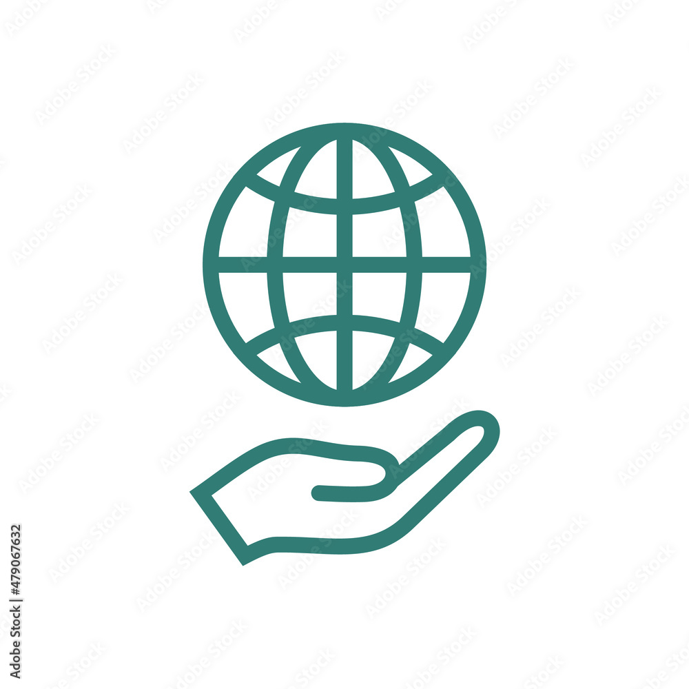 simple icon symbol of environment and natural resources simple icon symbol of environment and natural resources