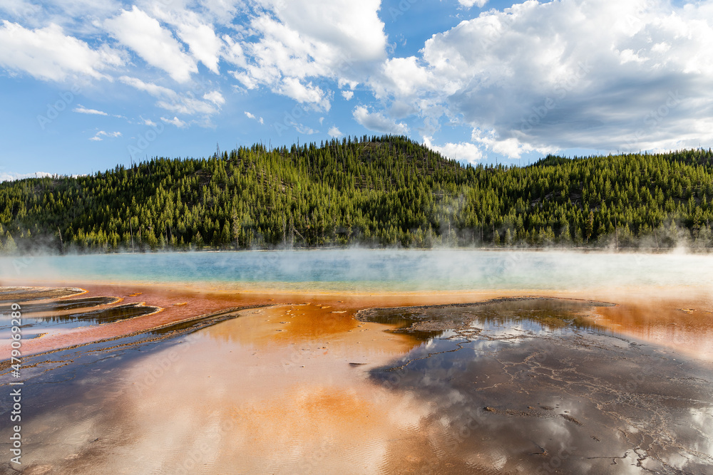 Ground Level
Grand Prismatic Spring
Yellowstone National Park
Wyoming Ground Level
Grand Prismatic Spring
Yellowstone National Park
Wyoming