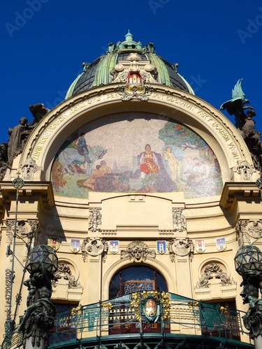 Maison de la municipalité de Prague.