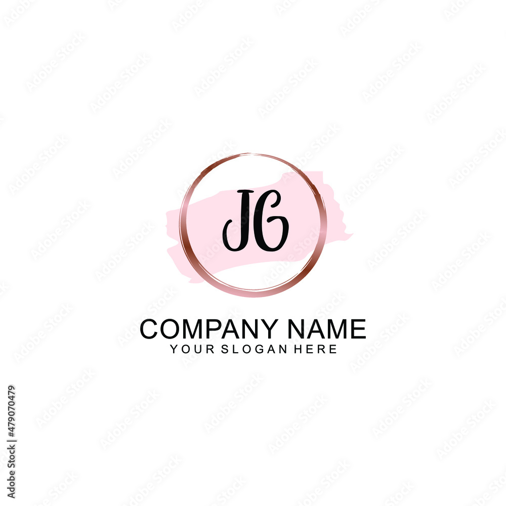 FS Initial handwriting logo vector. Hand lettering for designs FS Initial handwriting logo vector. Hand lettering for designs