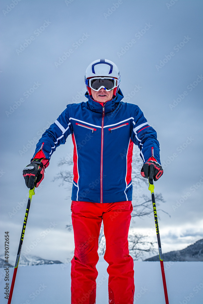 Skifahrer / Mann
