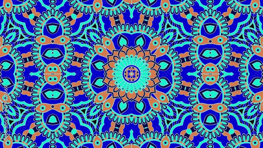Mandala Kaleidoscope pattern Background - 1 Mandala Kaleidoscope pattern Background - 1