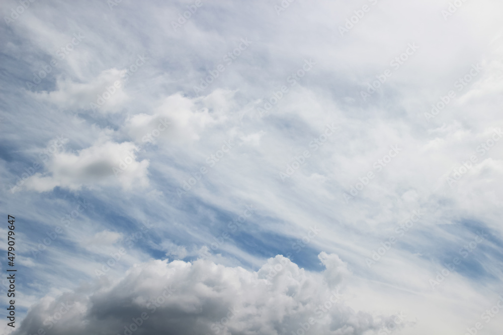 Fototapeta premium white clouds in the blue sky