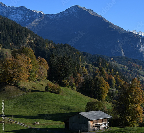 suisse alpine en automne