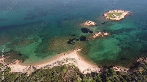 Una Spiaggia da sogno nella bella e famosa Costa Smeralda