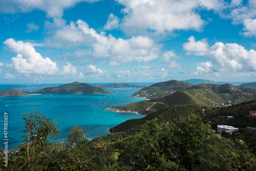 view of the sea and mountains