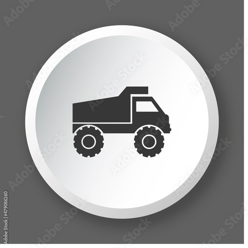 Logo camion chantier.