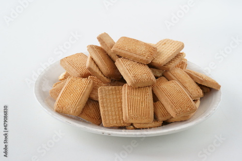Biscotti con farina di frumento e miele photo