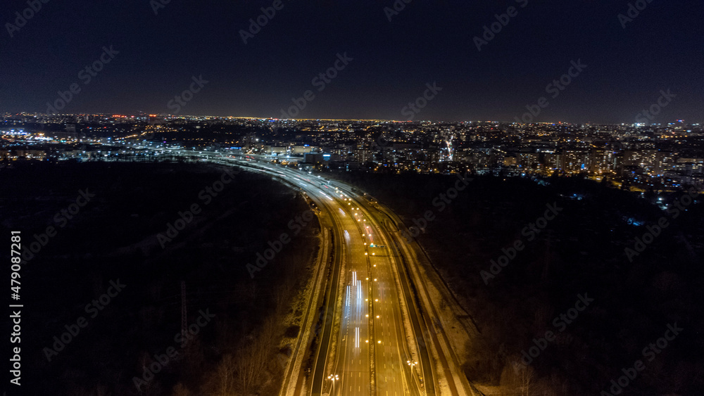 Fototapeta premium traffic on the highway