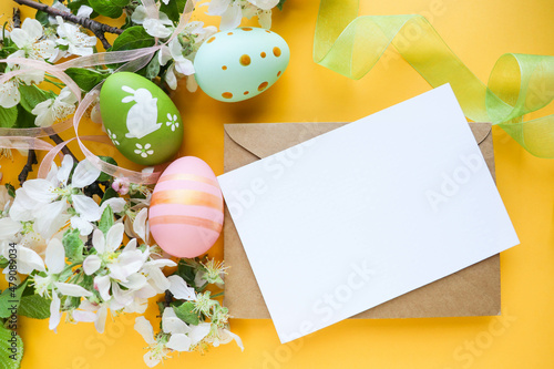 Photography postcard mockup