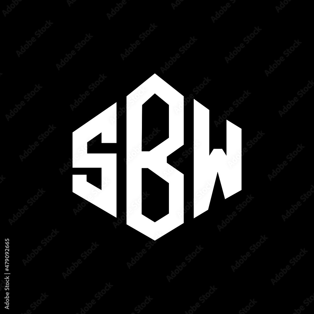 SBW letter logo design with polygon shape. SBW polygon and cube shape logo design. SBW hexagon vector logo template white and black colors. SBW monogram, business and real estate logo. SBW letter logo design with polygon shape. SBW polygon and cube shape logo design. SBW hexagon vector logo template white and black colors. SBW monogram, business and real estate logo.