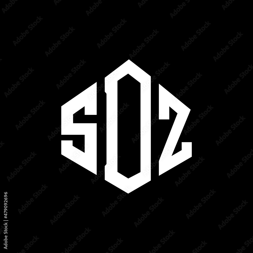 SDZ letter logo design with polygon shape. SDZ polygon and cube shape logo design. SDZ hexagon vector logo template white and black colors. SDZ monogram, business and real estate logo. SDZ letter logo design with polygon shape. SDZ polygon and cube shape logo design. SDZ hexagon vector logo template white and black colors. SDZ monogram, business and real estate logo.