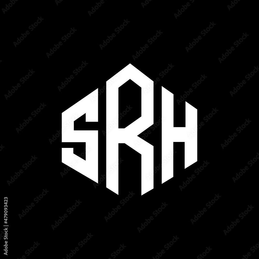 SRH letter logo design with polygon shape. SRH polygon and cube shape logo design. SRH hexagon vector logo template white and black colors. SRH monogram, business and real estate logo. SRH letter logo design with polygon shape. SRH polygon and cube shape logo design. SRH hexagon vector logo template white and black colors. SRH monogram, business and real estate logo.