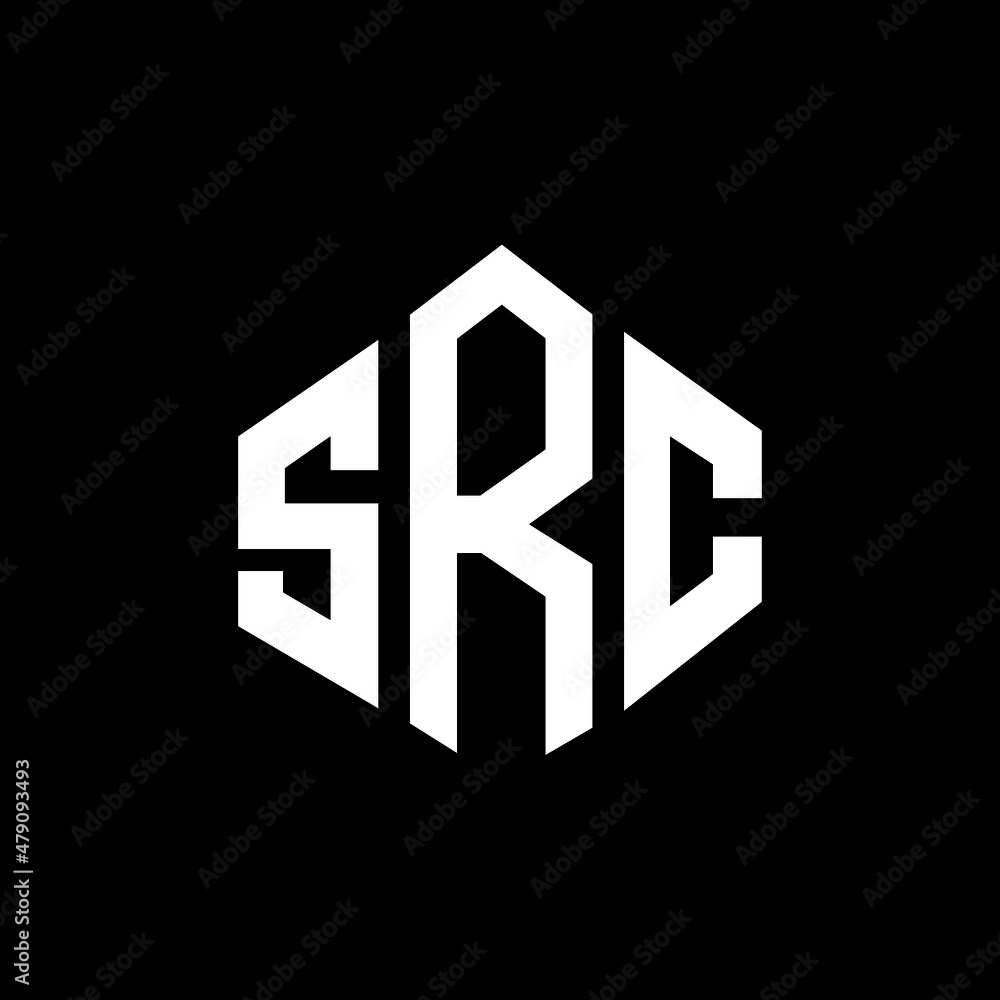 SRC letter logo design with polygon shape. SRC polygon and cube shape logo design. SRC hexagon vector logo template white and black colors. SRC monogram, business and real estate logo. SRC letter logo design with polygon shape. SRC polygon and cube shape logo design. SRC hexagon vector logo template white and black colors. SRC monogram, business and real estate logo.