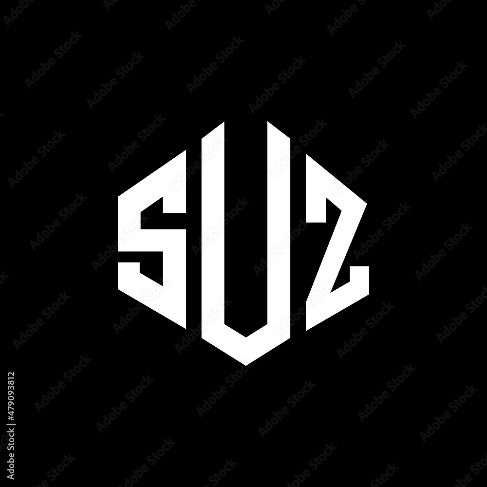 SUZ letter logo design with polygon shape. SUZ polygon and cube shape logo design. SUZ hexagon vector logo template white and black colors. SUZ monogram, business and real estate logo. SUZ letter logo design with polygon shape. SUZ polygon and cube shape logo design. SUZ hexagon vector logo template white and black colors. SUZ monogram, business and real estate logo.